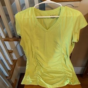 Tek Gear workout v-neck with ruching